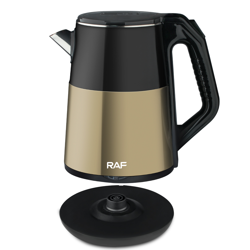 RAF European standard cross-border stainless steel 2.5L electric kettle, automatic large-capacity multi-functional kettle, overheat protection R.7819 Item Picture