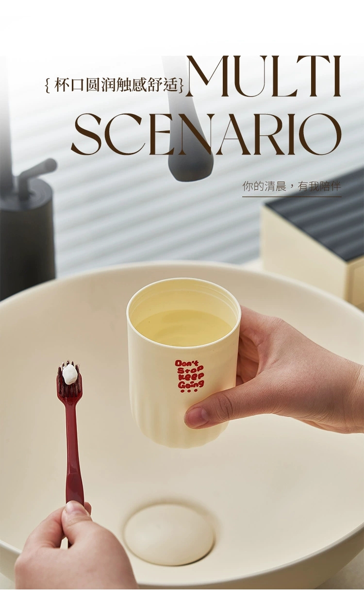 S137-1004 Toothbrush Box, travel storage toothbrush bucket, portable travel toothbrush Cup, Toothbrush and toothpaste storage box, Washbasin cup detail image 8