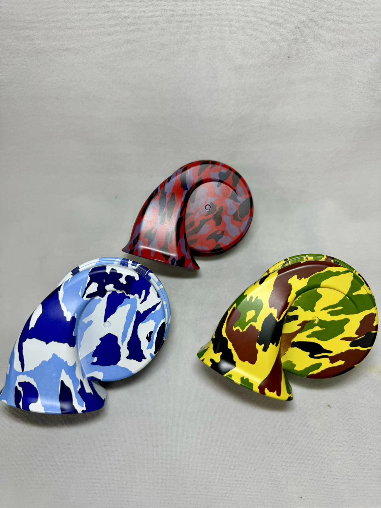 汽车摩托车改装喇叭迷彩个性防水防震声音响亮蜗牛通用专用喇叭详情1