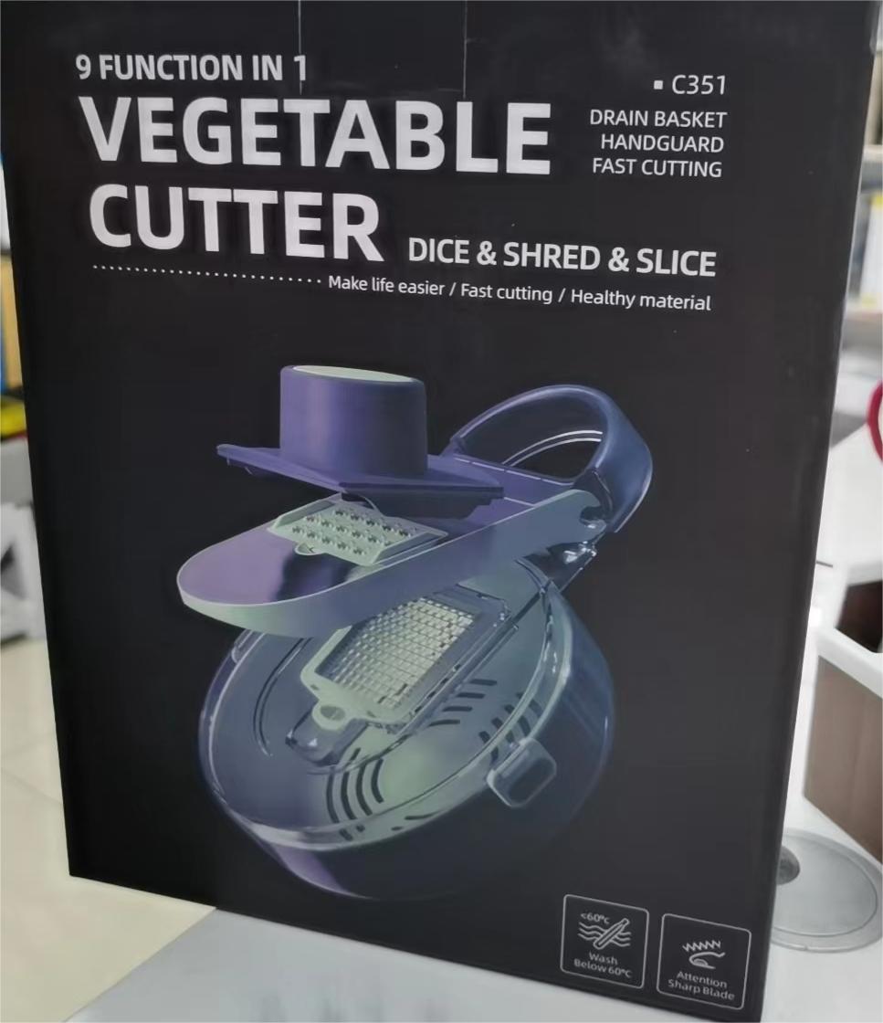 Double-layer draining basket, round ten-piece, all cooking utensils, folding cutting board, washing basket, foldable draining basket, convenient and practical, essential kitchen tools
