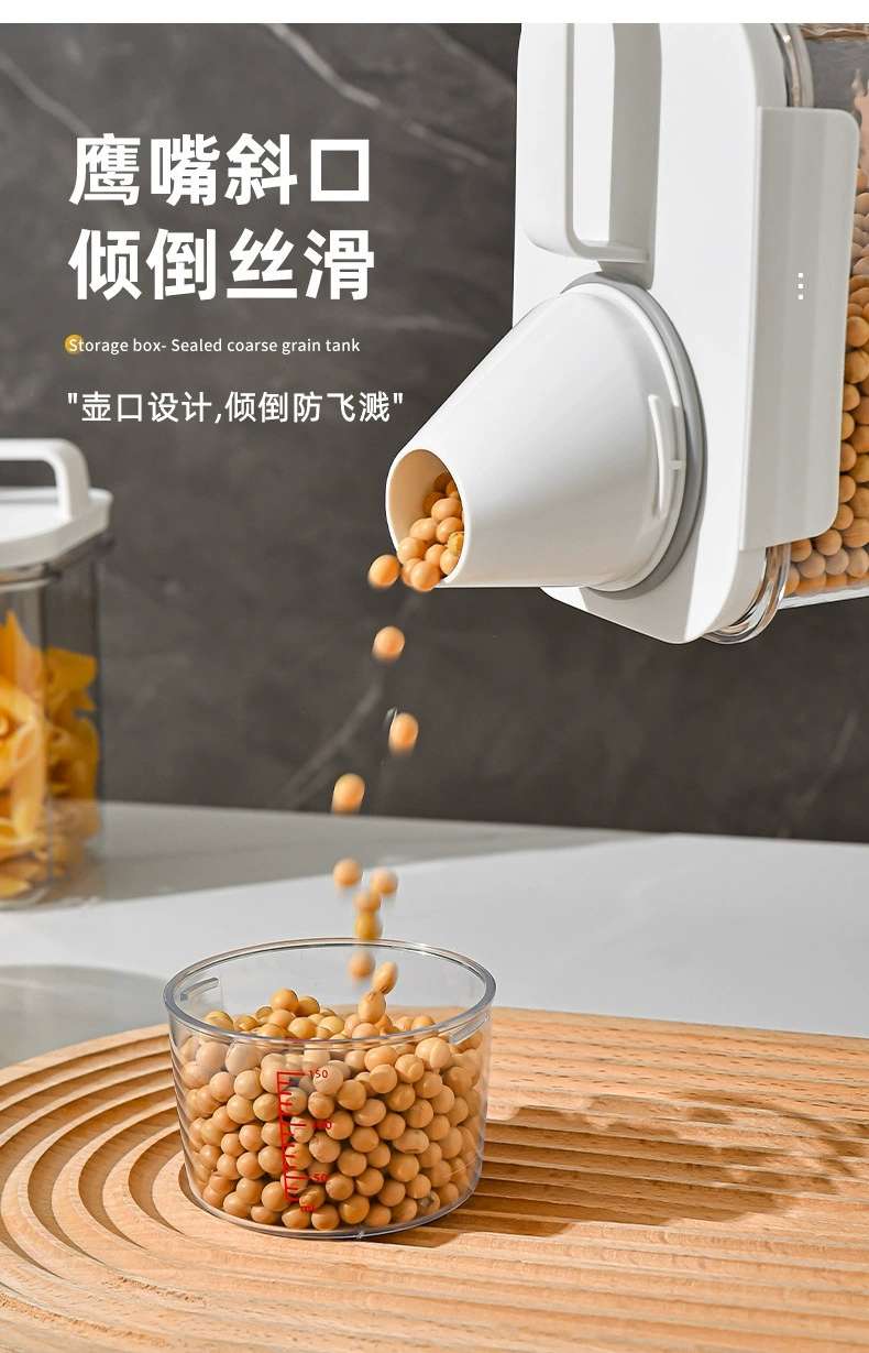 S41-6078 تعبئة علب حبوب الحبوب المختومة من الطحين المانع للنزول في علب اسطوانات من الأرز مقاومة للحشرات detail image 7