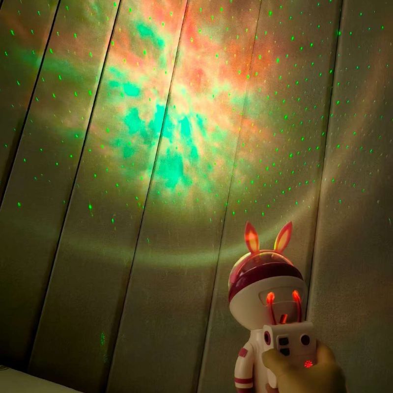 Bluetooth speaker projection light, starry sky atmosphere night light, seven-color light Item Picture