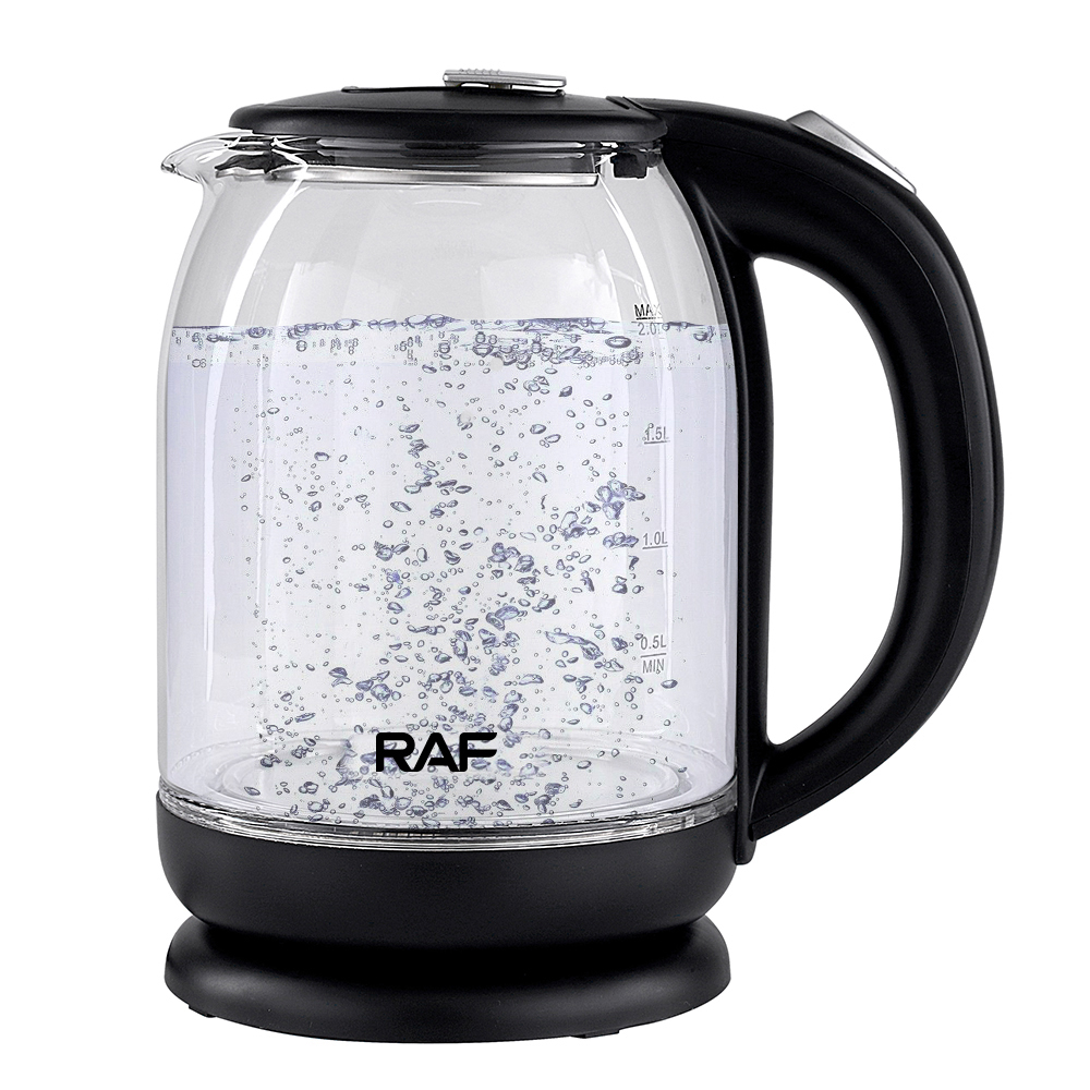 RAF European standard cross-border transparent glass 1.8L electric kettle, automatic large-capacity multi-functional kettle, overheat protection R.7833 pic 10