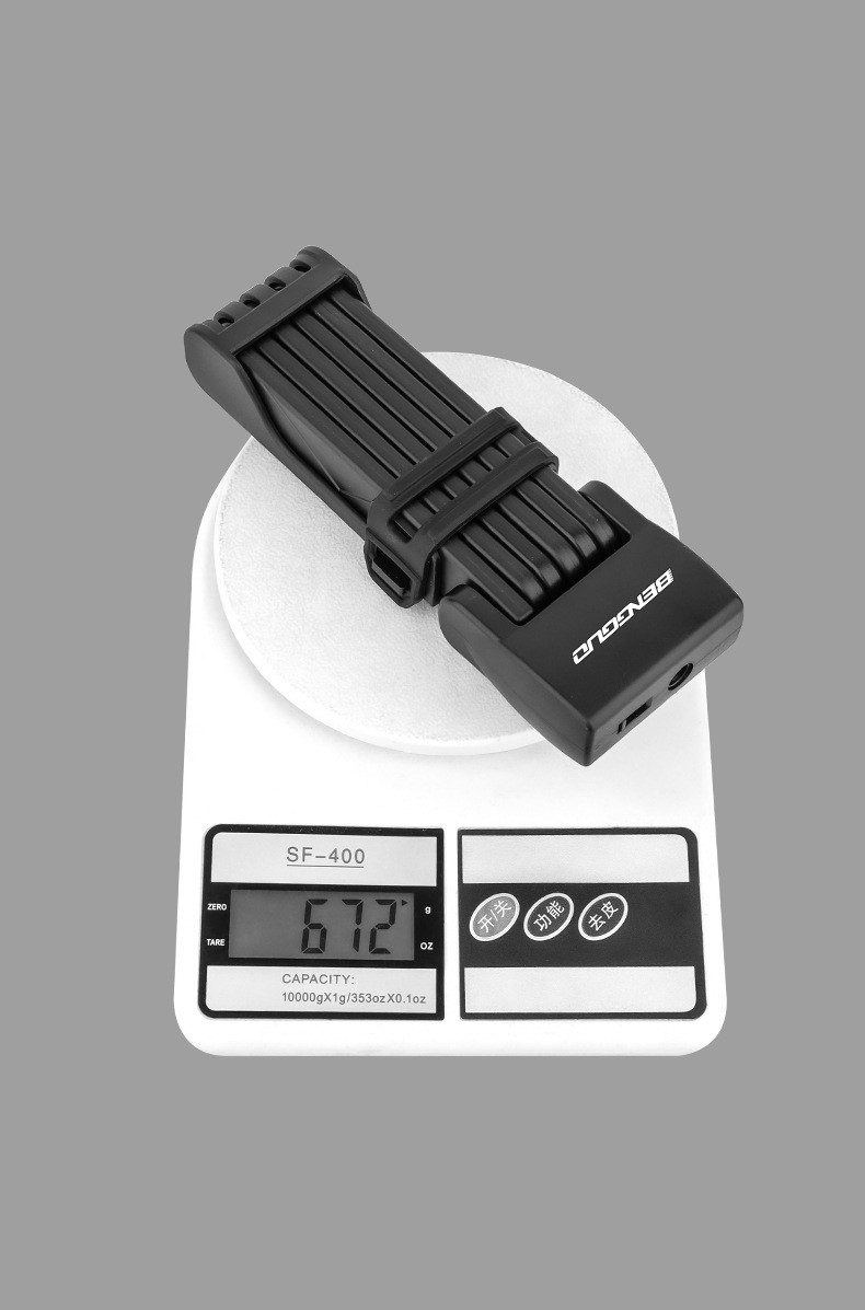 0513 Six-section folding lock, bicycle folding lock, anti-theft joint lock, bicycle lock, riding equipment, electric motorcycle chain lock pic 13