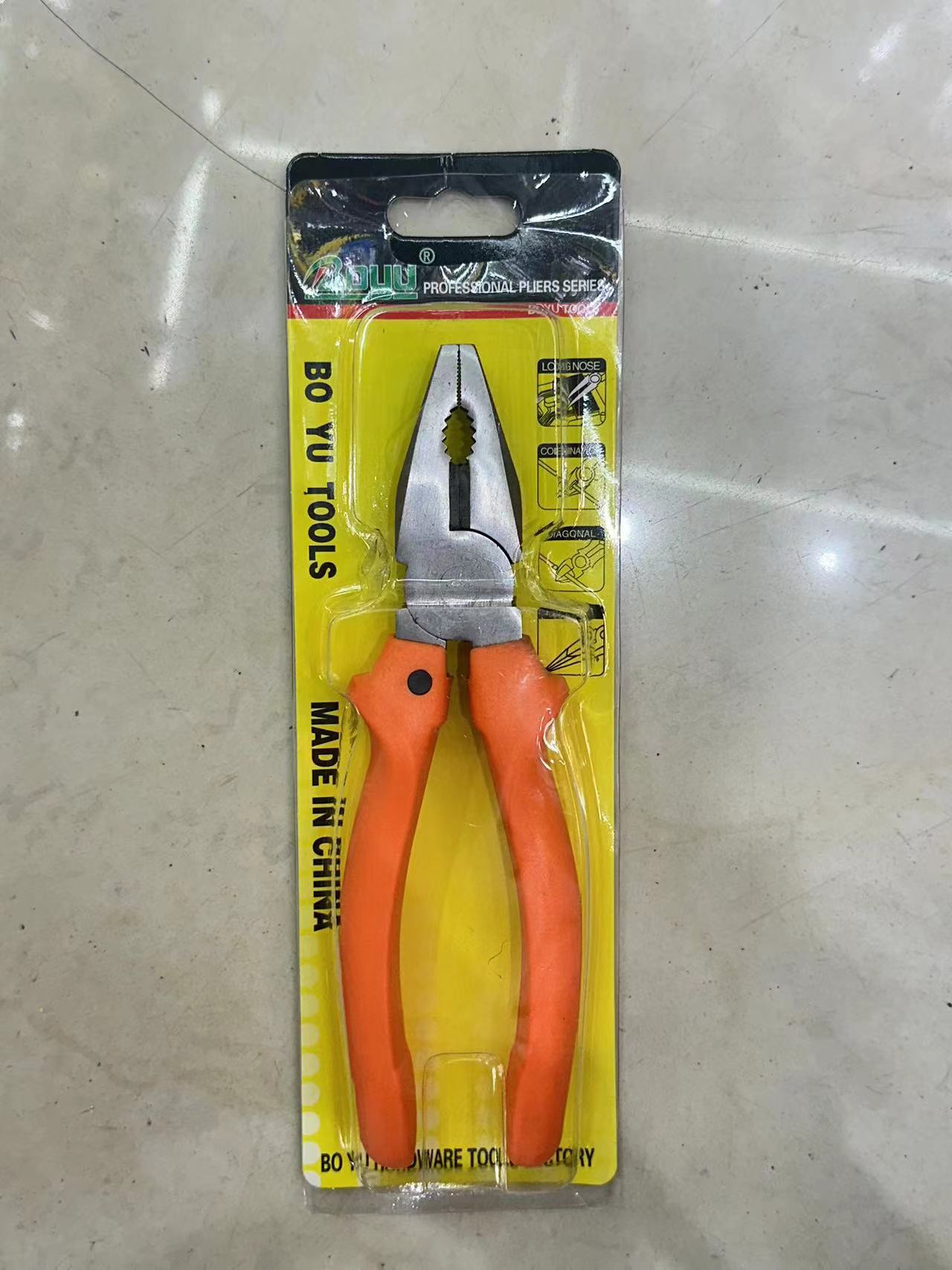 老虎钳工具钳8寸高品质钳子