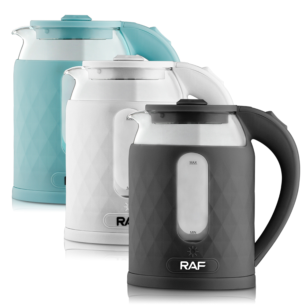 RAF European standard cross-border stainless steel 2L electric kettle with automatic large-capacity multi-functional kettle overheat protection R.7930 Item Picture