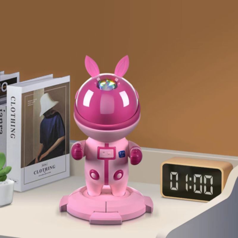 Astronaut Starry Sky Projection Light, Starry Sky Atmosphere Night Light, Astronaut Nebula Seven-color Light details Picture