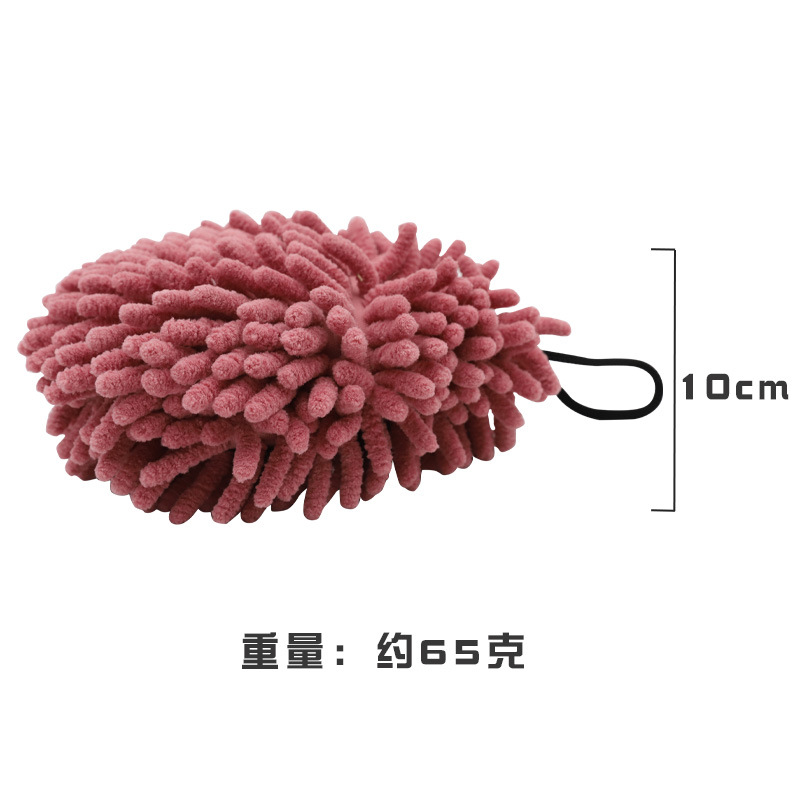 雪尼尔擦手巾定货 康乐屋卡通可爱加厚儿童挂式擦手毛巾订货定做详情7