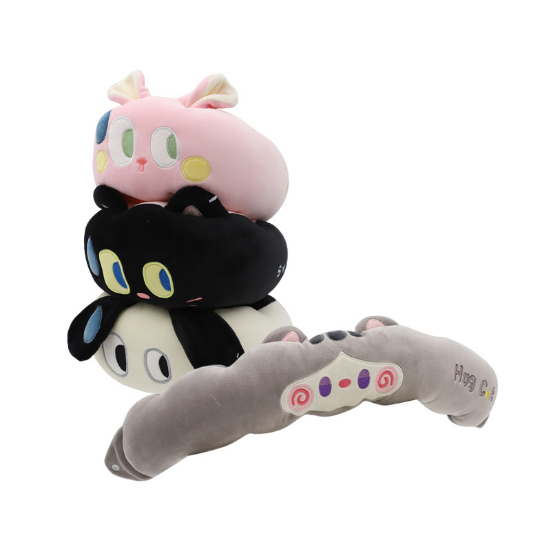 卡通动物充棉U型枕定货 康乐屋PP棉填充颈枕 旅行出差颈椎枕订做详情4