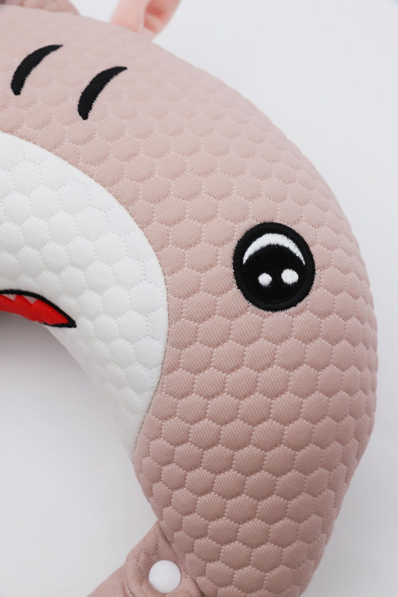 Cartoon Shark ice bubble memory foam U-shaped pillow, Kanglewu summer air layer cold neck pillow, office neck support pillow order pic 10