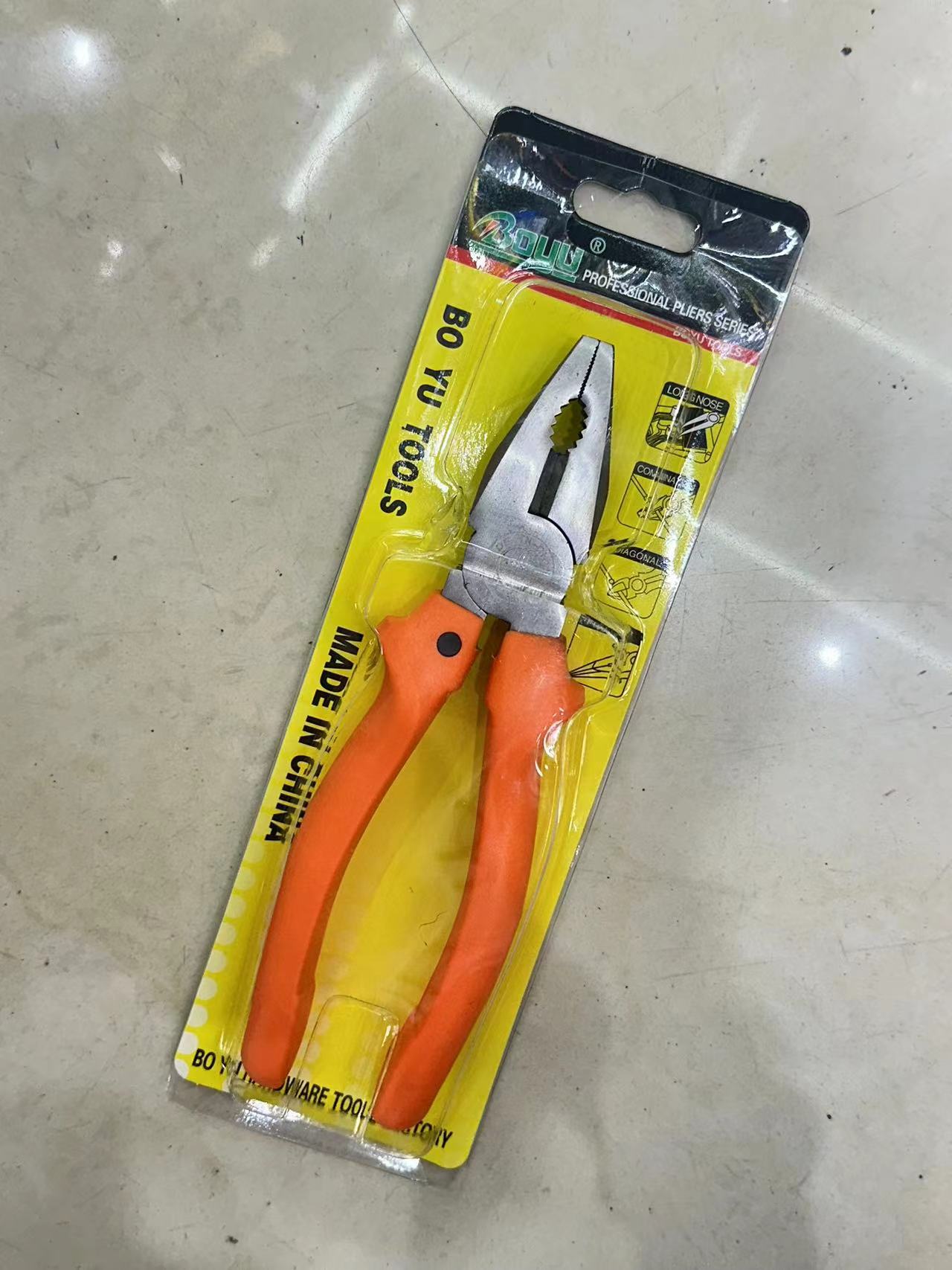老虎钳工具钳8寸高品质钳子产品图