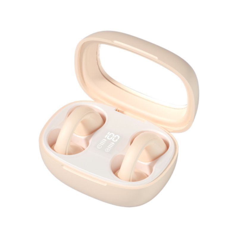 Bluetooth earphone clip silicone, low-latency wireless transparent case, digital display of battery level Specification image