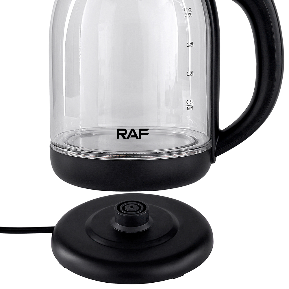RAF European standard cross-border transparent glass 1.8L electric kettle, automatic large-capacity multi-functional kettle, overheat protection R.7833 pic 16