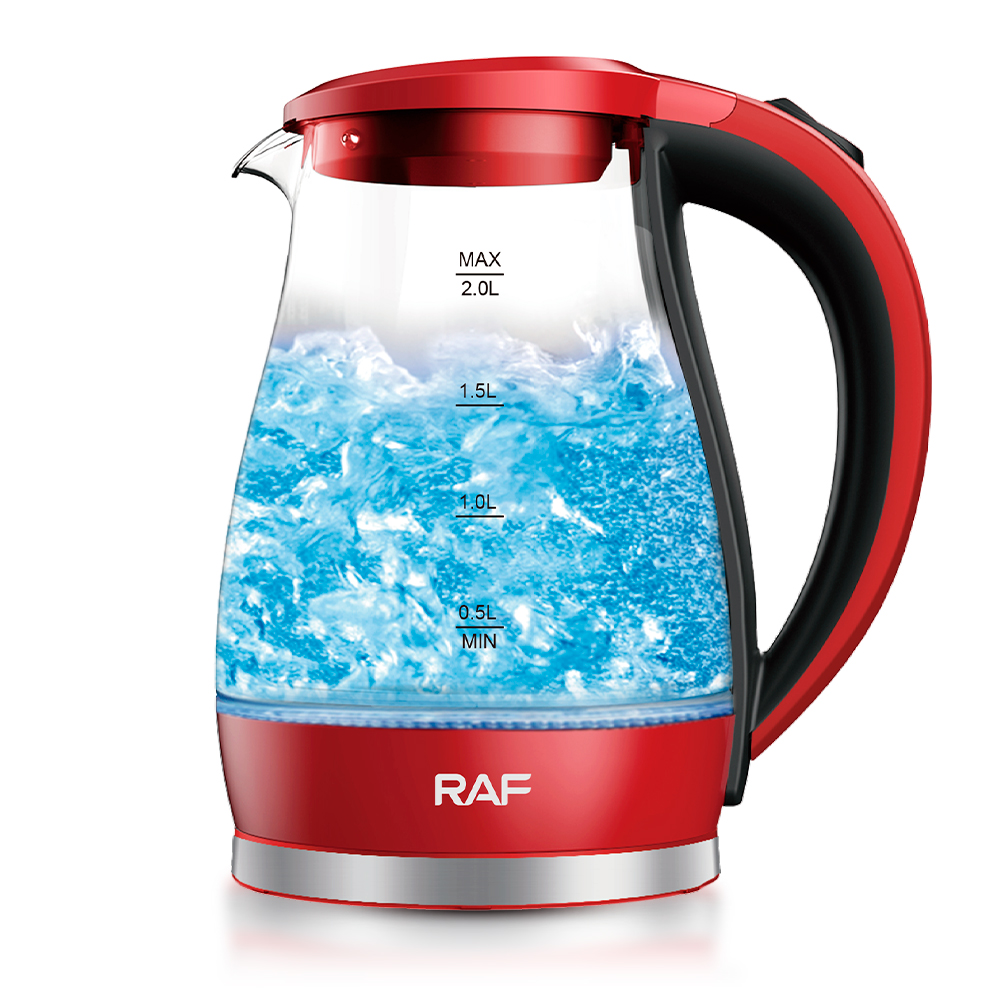 قانون RAF الأوروبية (RAF) الذي ينص على إمكانية النظر عبر الحدود في غلاية زجاجية عالية من السيليكون ذات ارتفاع عال من البورون Item Picture