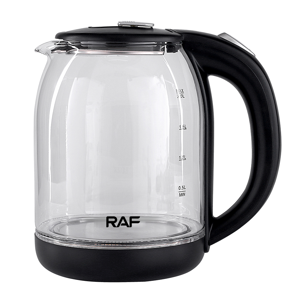 RAF European standard cross-border transparent glass 1.8L electric kettle, automatic large-capacity multi-functional kettle, overheat protection R.7833 pic 11