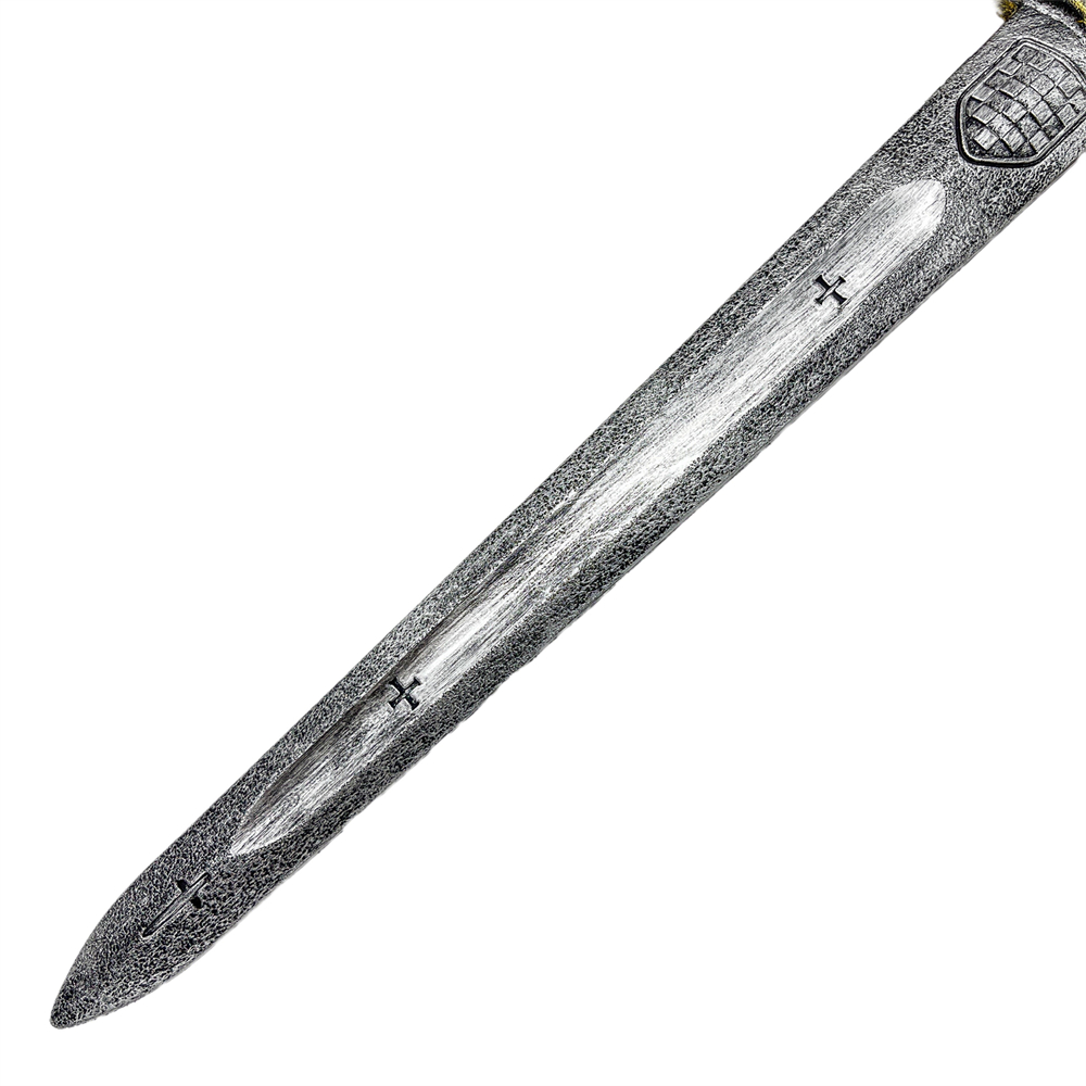 Halloween toy props, plastic swords, children, adults, large size, antique bronze knight sword, Arthur sword, Halloween props Item Picture