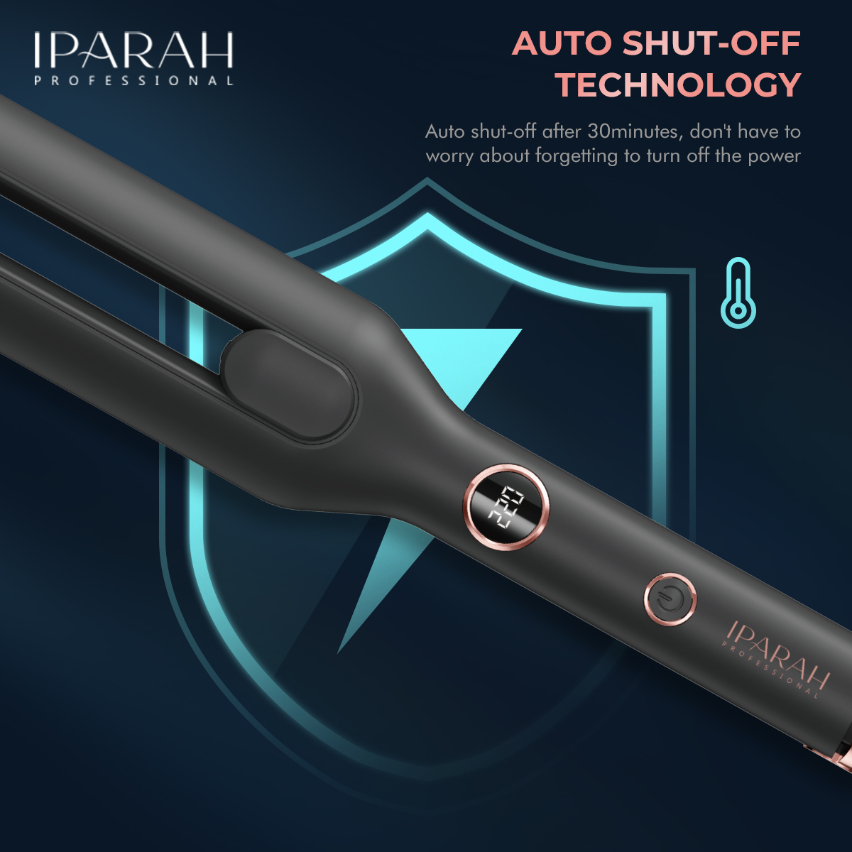 IPARAH Home Hair Straightener Double Ceramic coating anti-scald Hair Straightener Plate for export exclusive 126 Application Scenario