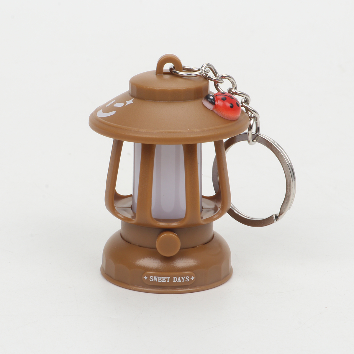 露营挂件 发光复古摆件 跨境马灯 卡通钥匙扣 背包装饰复古小夜灯详情9