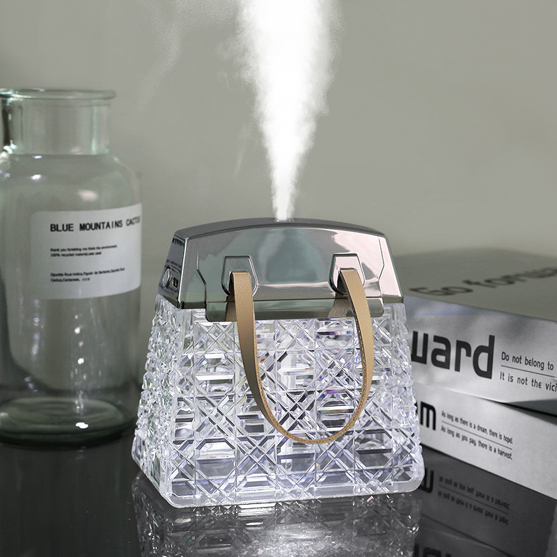 Crystal Bag humidifier, large-capacity aromatherapy ambient light, silent aromatherapy humidifier for home, office and bedroom details Picture