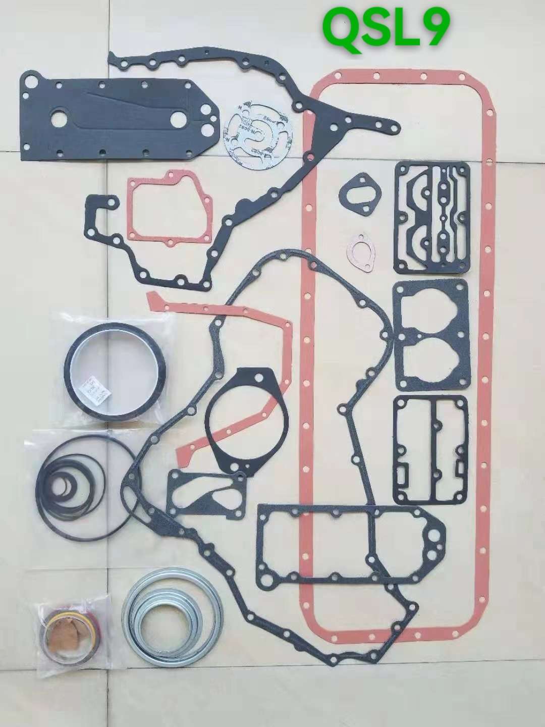 Truck accessories for the CUMMINS Engine QSL9 overhaul package