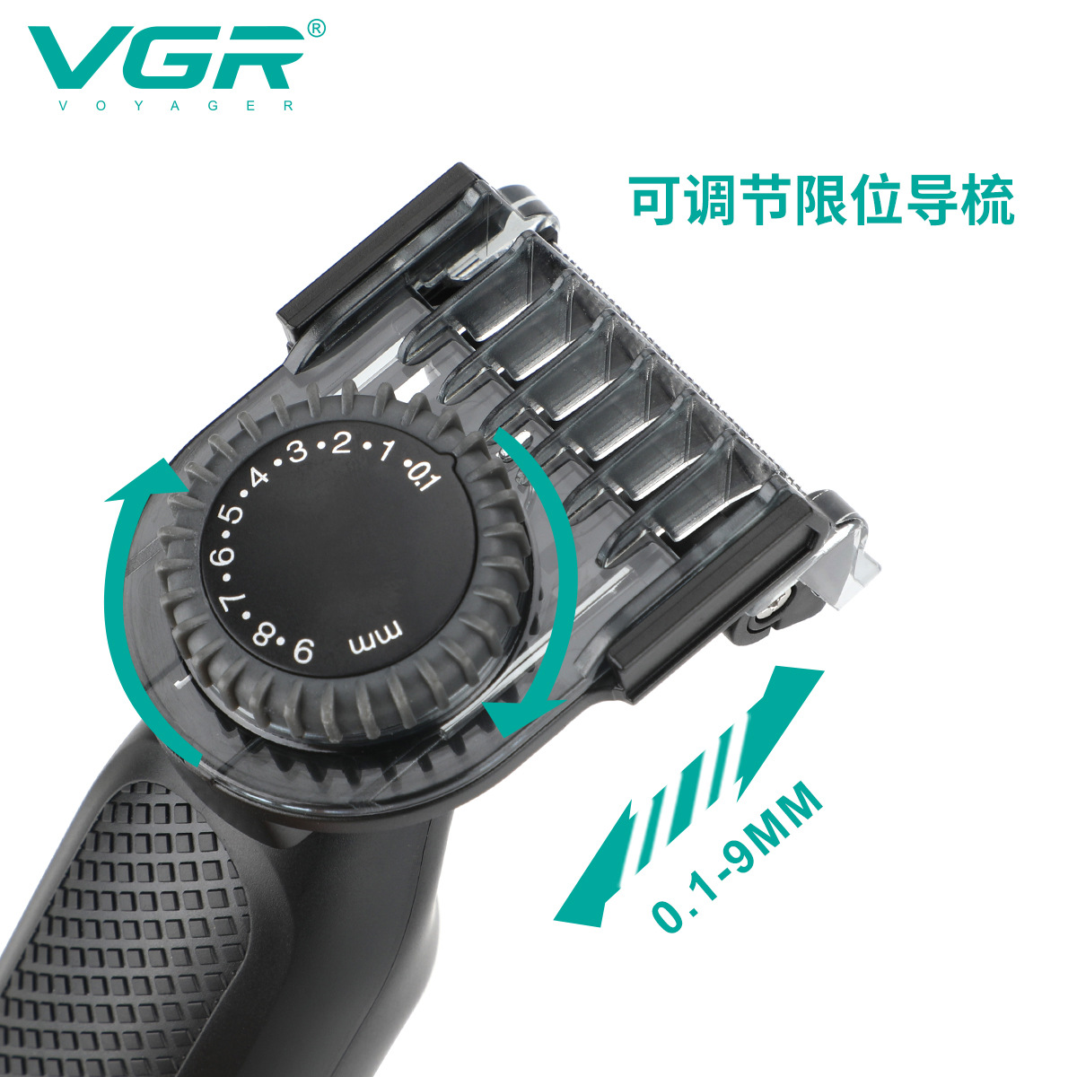 VGR360 Cross-border Electric Razor, waterproof household rechargeable full-body washable reciprocating men's shaving device Specification image