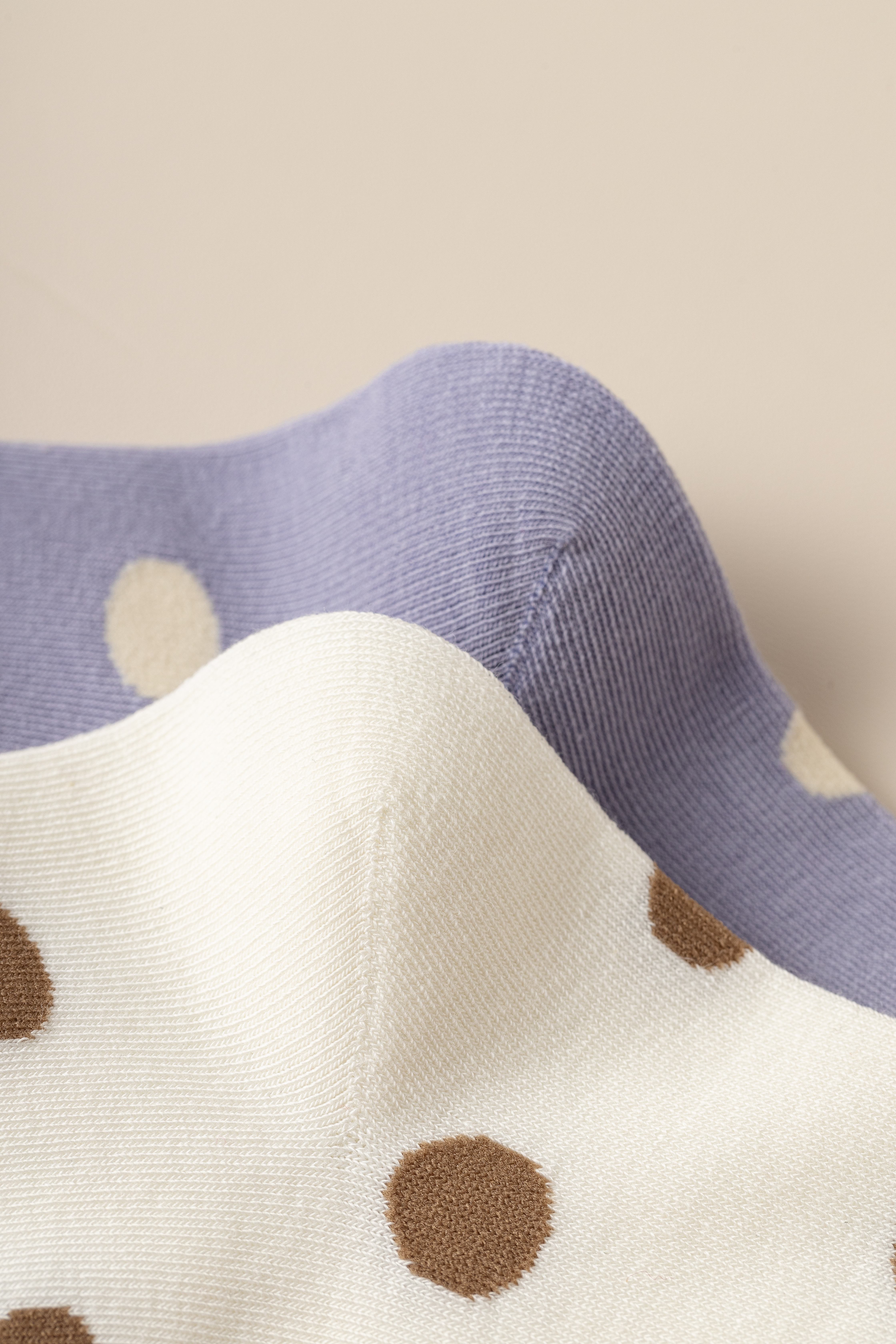 灰色波點(diǎn)襪子女春秋款日系純棉中筒襪花邊襪木耳邊堆堆襪夏季薄款襪子詳情15