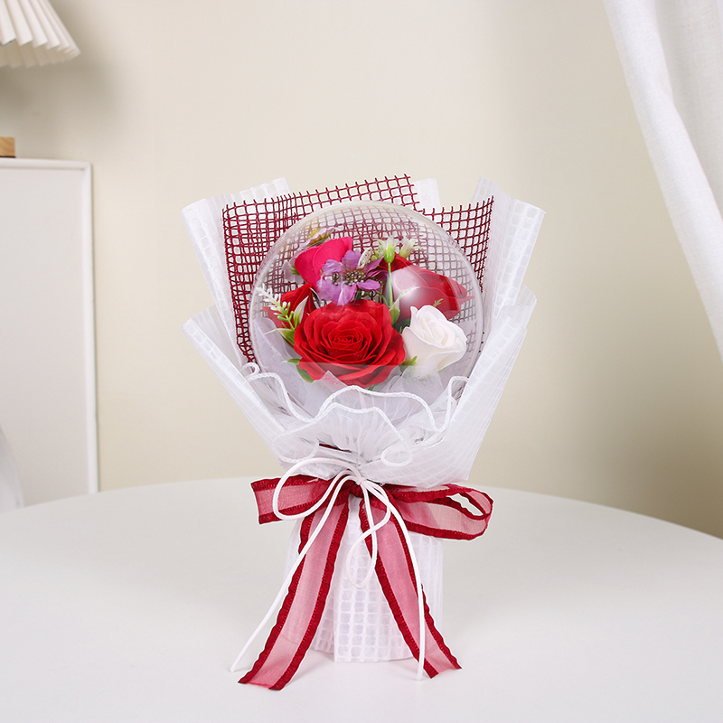 香皂花/玫瑰花束/迷你小花束/玫瑰花生日礼物/花束产品图