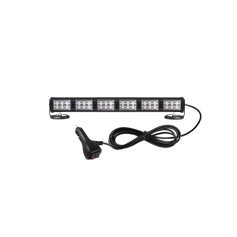 Automotive LED bumper lights, multi-functional color-changing warning lights, magnetic strobe flashing lights, stroboscopic lane lights, rescue vehicle roof lights Item Picture