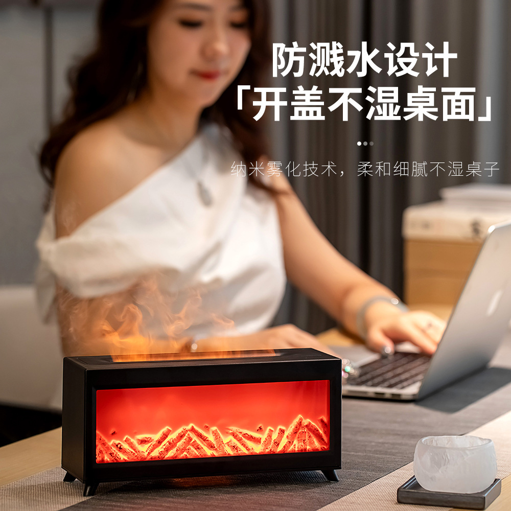 香薰机/车载香薰机/香熏炉精油灯/汽车香薰机/香薰机补充液白底实物图