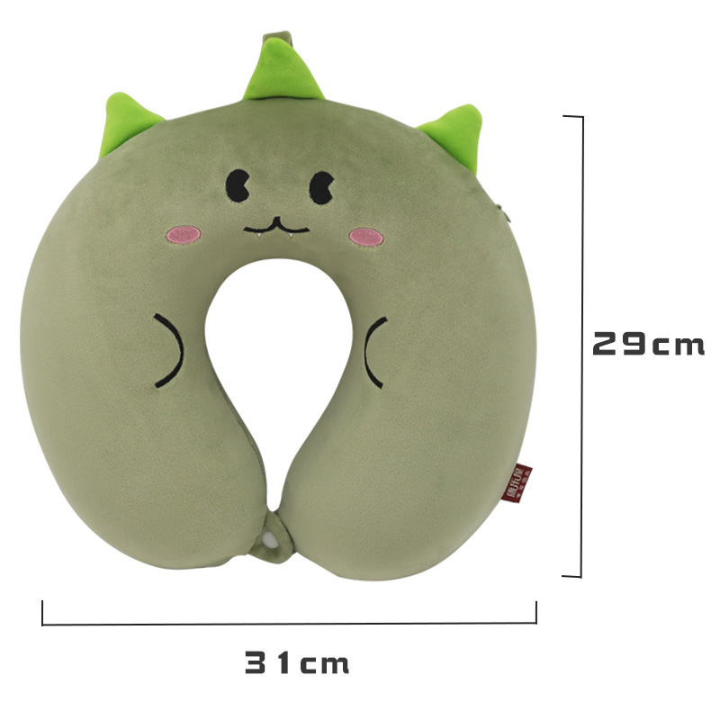 Memory foam U-shaped pillow order, Kanglewu Cartoon cute animal neck pillow, car neck wholesale order Specification image
