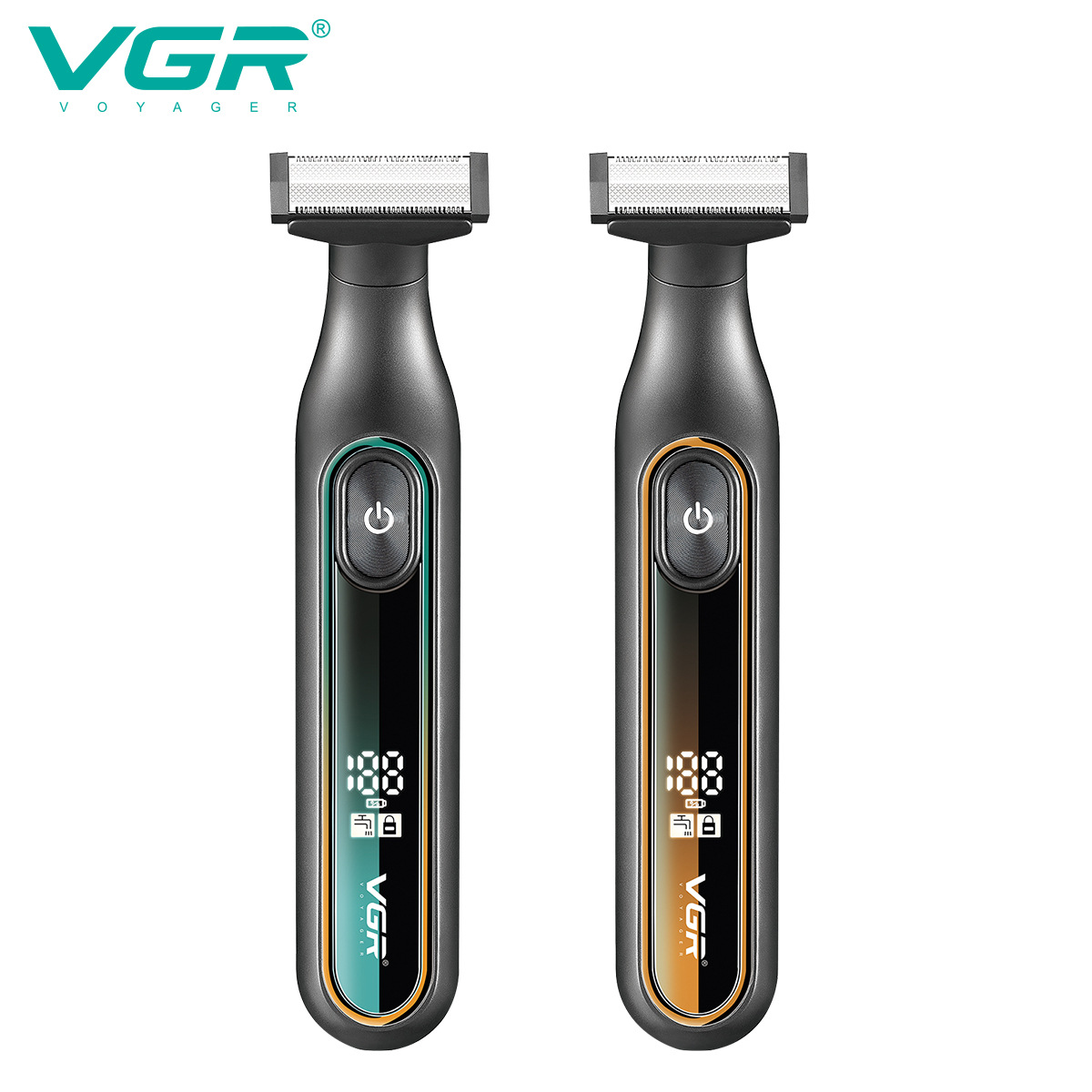 VGR360 Cross-border Electric Razor, waterproof household rechargeable full-body washable reciprocating men's shaving device Item Picture
