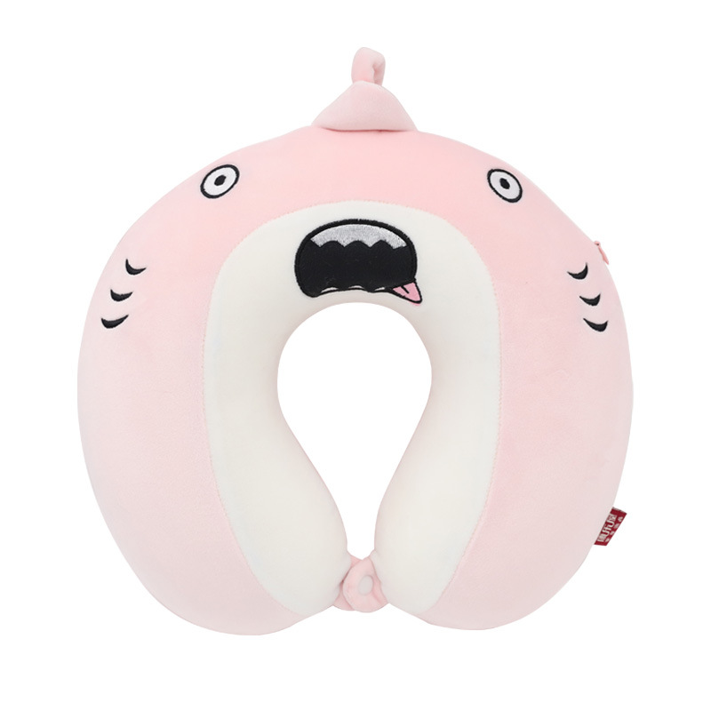 Order Memory Foam U-Shaped Pillow, Kanglewu Cartoon Cute Shark Neck Pillow, Car Neck Wholesale Order Item Picture