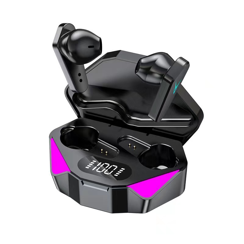 The cross-border hit M10 Bluetooth headset features a dynamic and colorful lighting effect TWS gaming wireless headset with noise-cancelling and wireless sports performance Application Scenario