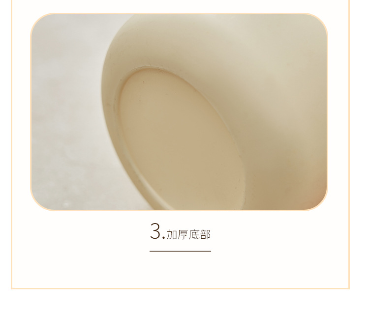 F37-1001 Dual-color mouth cup couple mouthwash cup, simple InS-style printed brushing cup handle, large-capacity mouth cup detail image 11