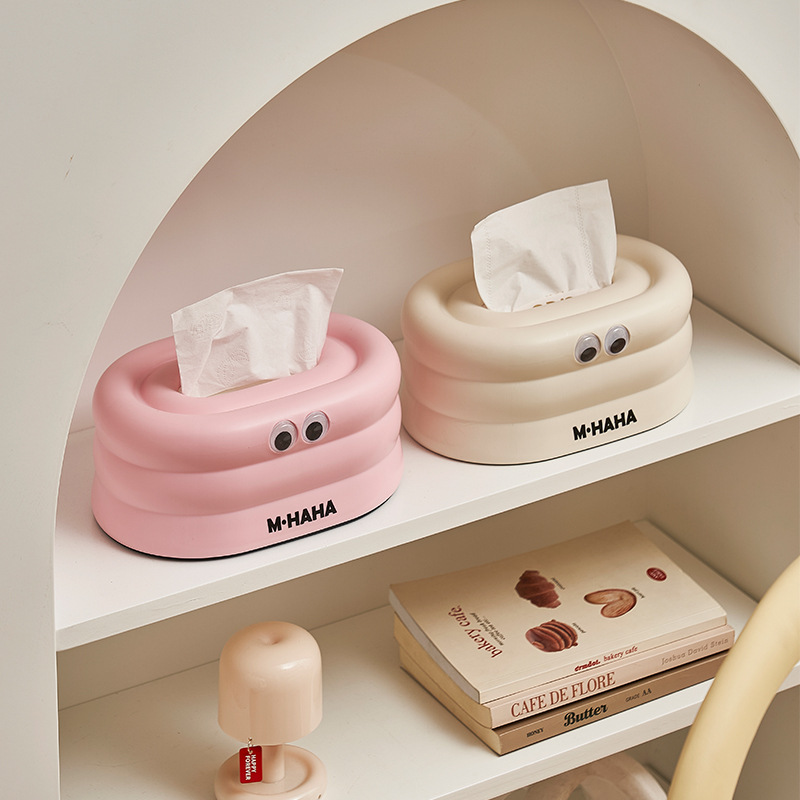 M04-9025 Tissue box, living room light luxury tissue box, coffee table decoration, creative tissue box, car interior, high-end feel details Picture