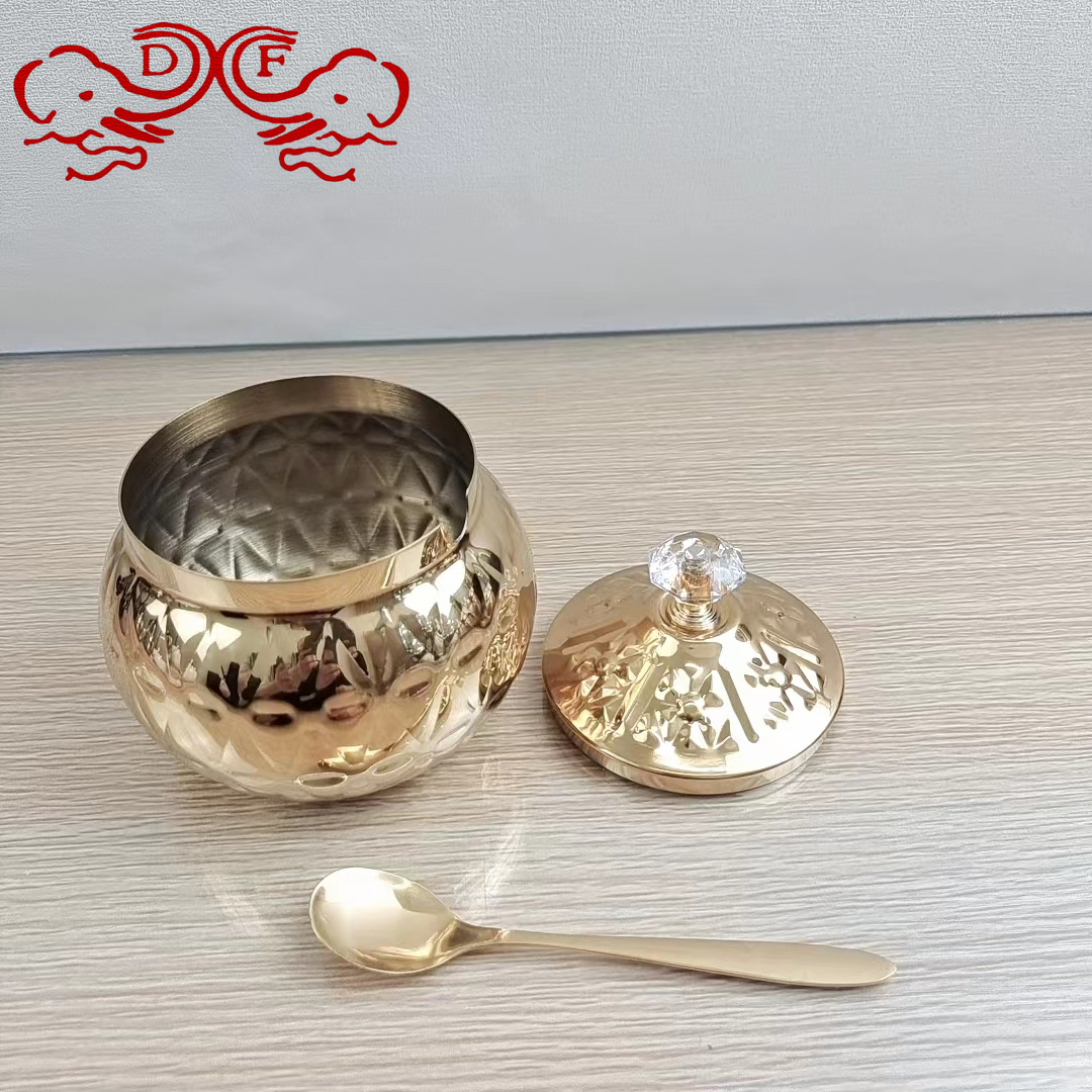 علب صلبان (DF99642) من الفولاذ غير القابل للصدأ، علب حبات سكر في مطابخ في المجمعات المنزلية، طراز DFTradinghouse) details Picture