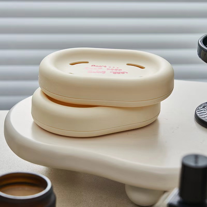 S137-TD-1005 soap box without lid, printed and water-draining simple soap box details Picture