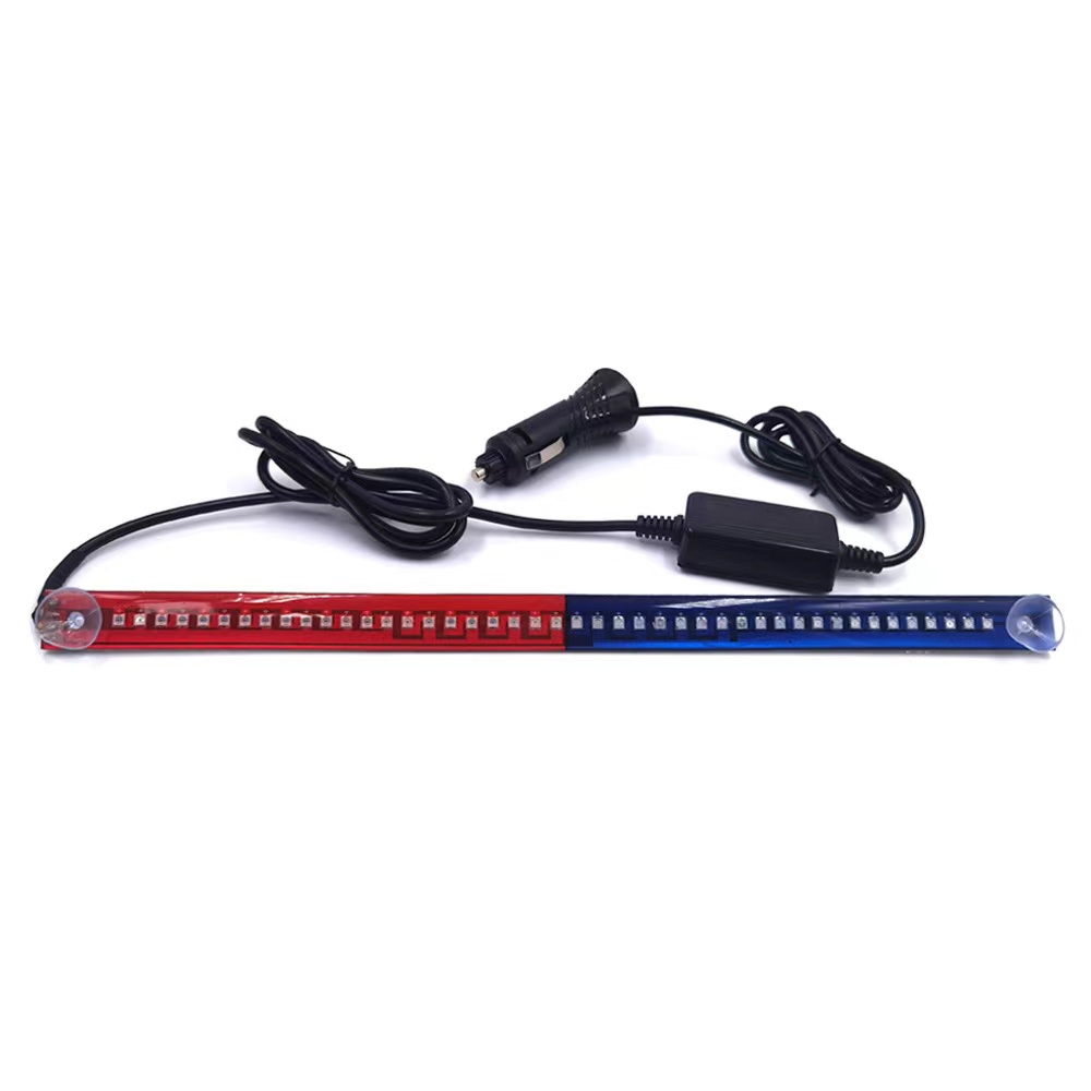 Car high-mounted brake light, wire-free flashing light, multi-mode warning light strip, rear gear flash Item Picture