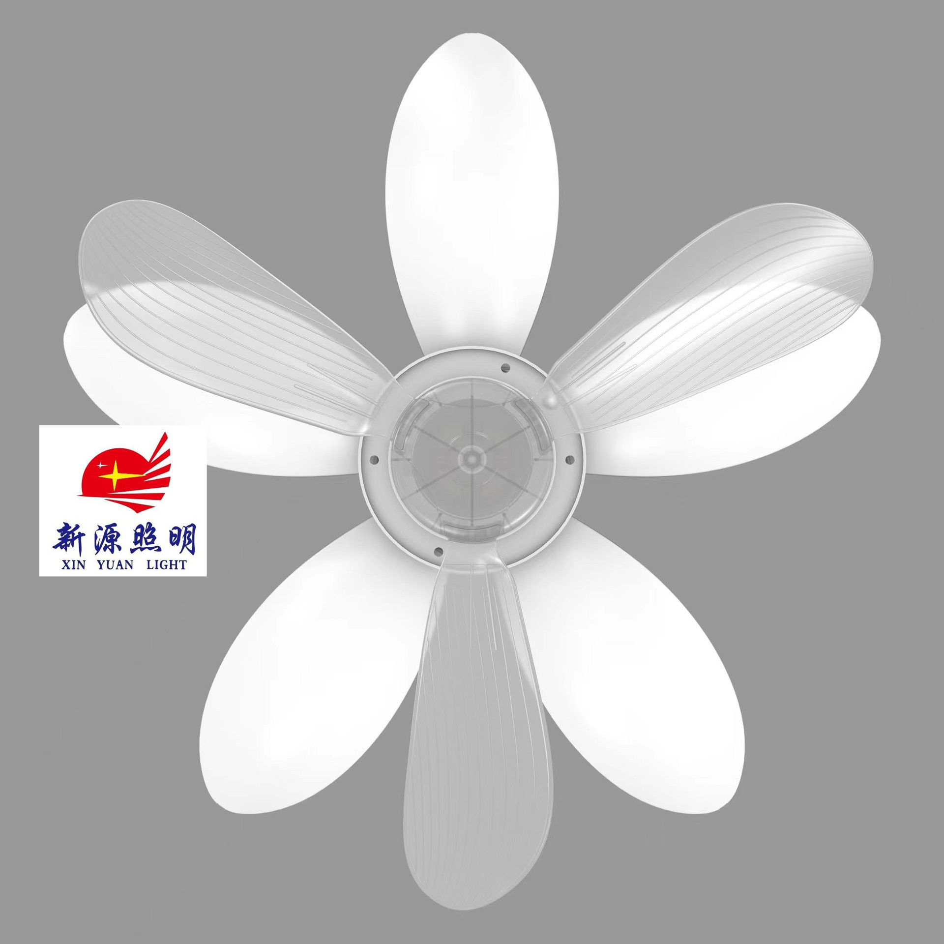 折叠风扇3叶4叶5叶6叶E27螺口球泡风扇灯led fan lamp细节图