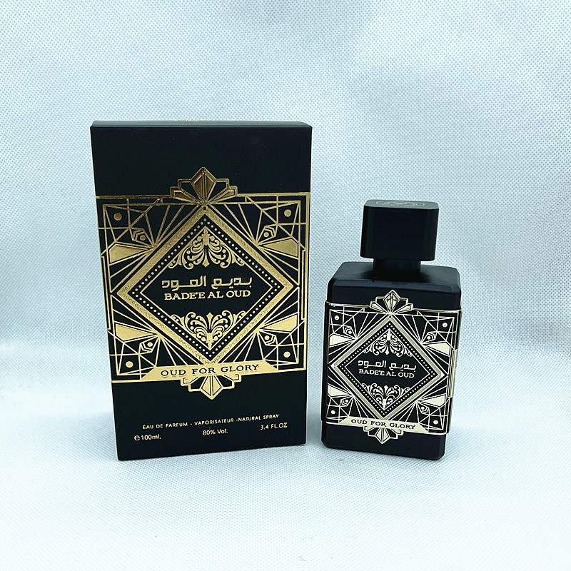 厂家直销电商货源外贸出口现货100ml BADE AL OUD纯黑色男士阿拉伯香水perfume 化妆品香水批发详情6