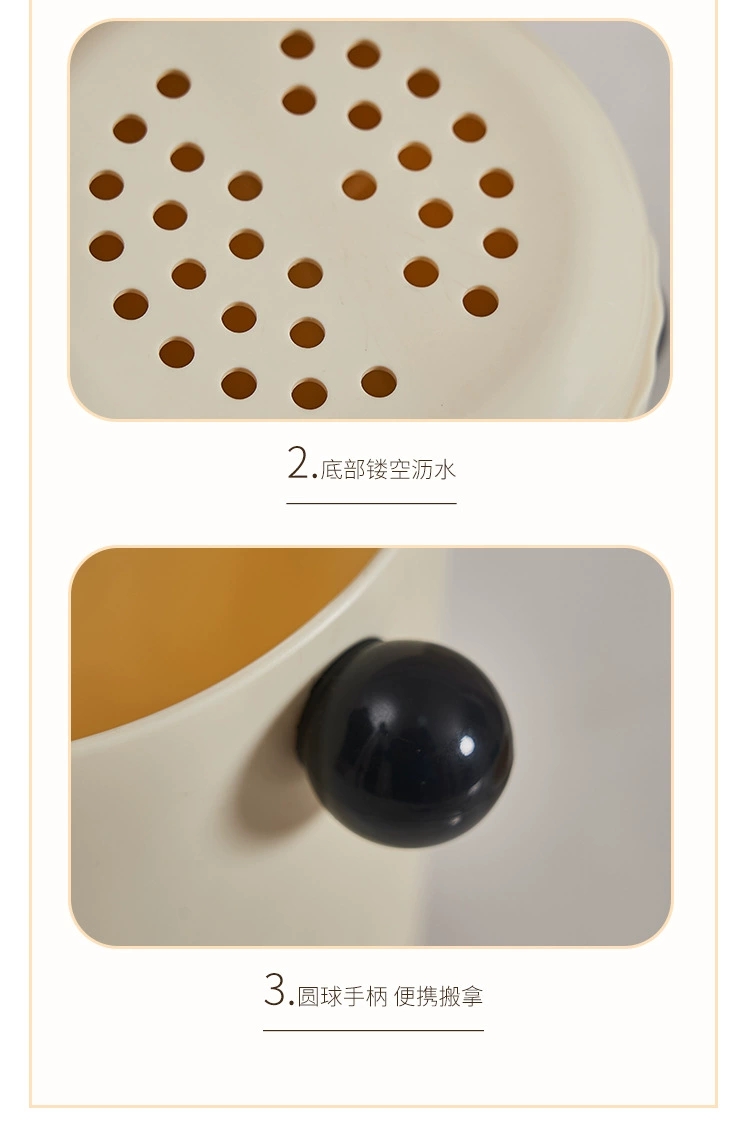 S137-TD-1014多功能圆形置物架筷子筒高颜值可沥水筷笼家用收纳详情图13