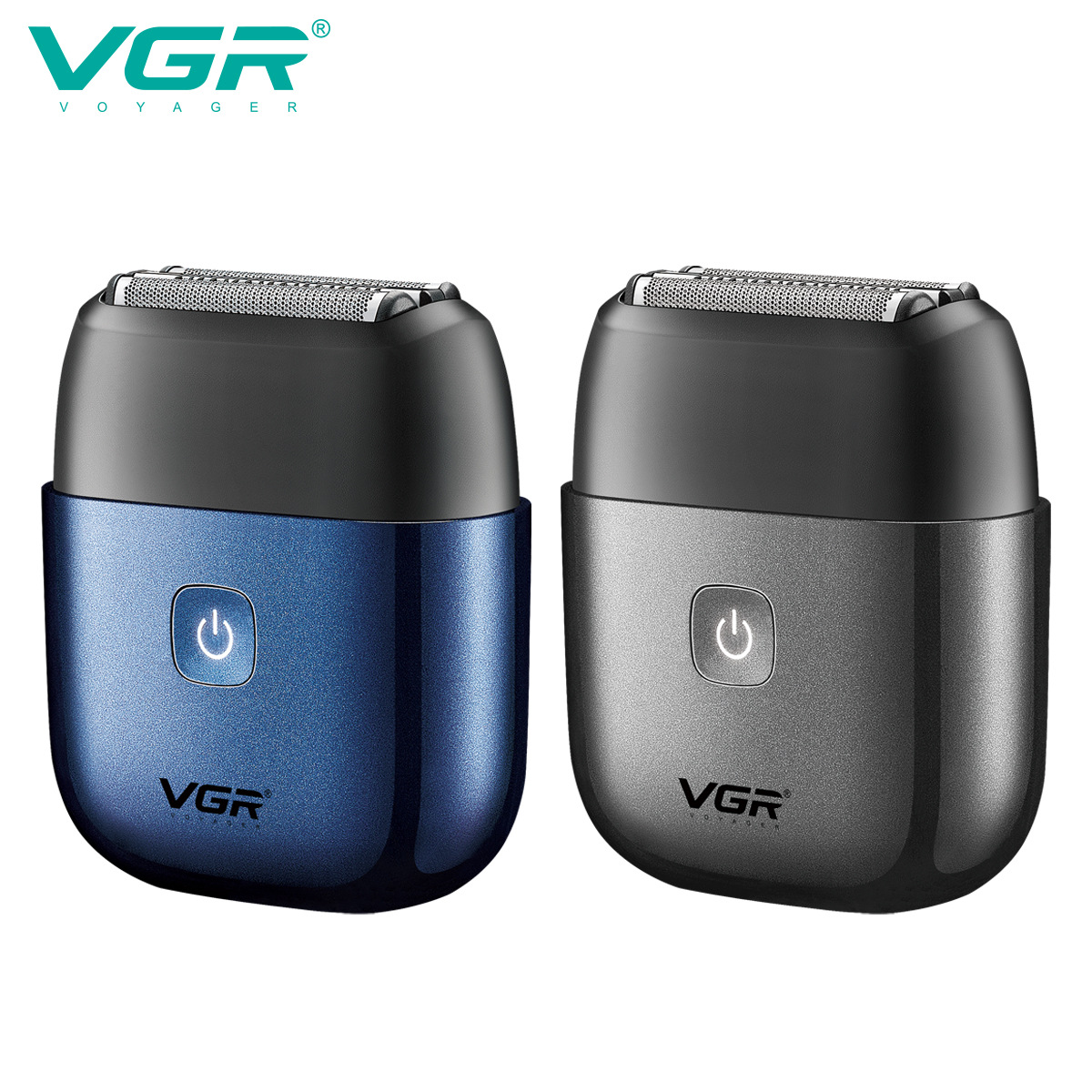 VGR340 Portable reciprocating shaver, electric men's travel mini full-body waterproof automatic grinding razor Item Picture