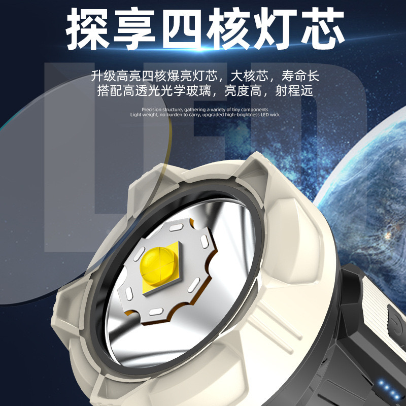 防爆巡逻手电/手电筒/手压电筒/强光手电筒灯/绿激光产品图