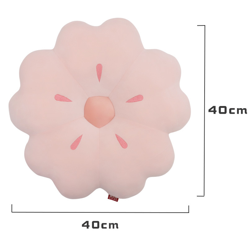 Cartoon flower throw pillows, Kanglewu dolls, plush toys, dolls, PP cotton elastic super soft, custom-made and ordered Specification image