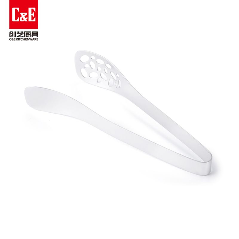 C&E Creative Food Tongs, stainless steel food tongs, buffet tongs, outdoor barbecue tongs, kitchenware, household