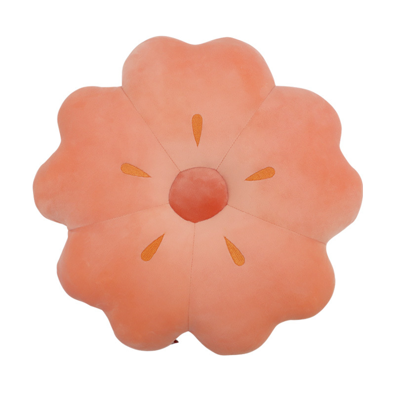 Cartoon flower throw pillows, Kanglewu dolls, plush toys, dolls, PP cotton elastic super soft, custom-made and ordered Item Picture