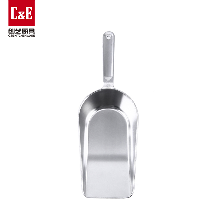 C&E Creative Ice spatula with handle, aluminum alloy small spatula, flour multi-functional spatula, kitchenware, home, hotel, bar, restaurant pic 8