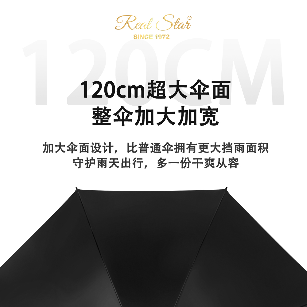 1109B-1高尔夫超大双人雨伞男士家庭雨伞雨伞长柄海绵手柄Eva大伞面长伞产品图
