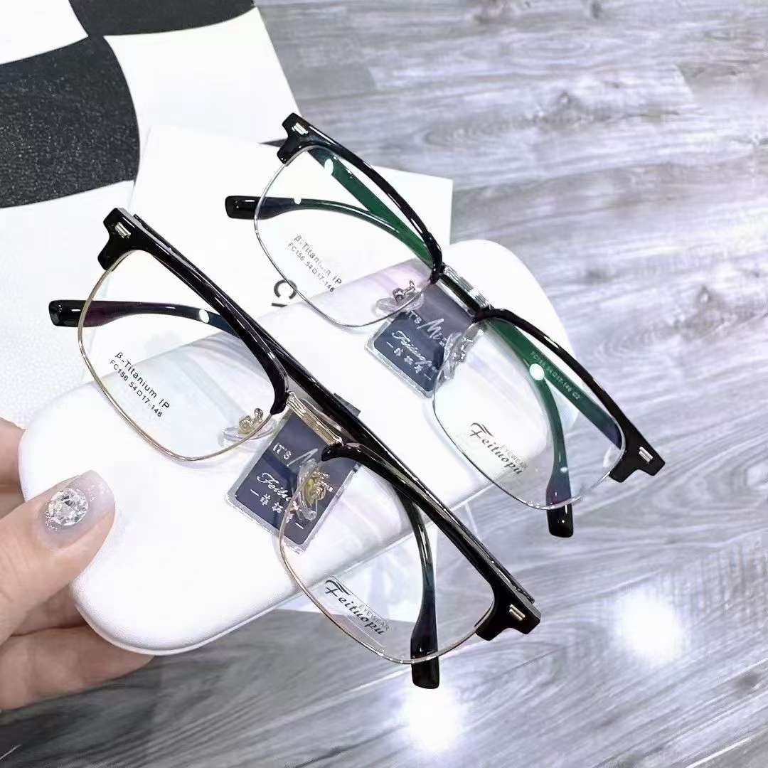 Weishang 2024 Korean version optical glasses, unisex myopia glasses with 500-degree frames, women's fashionable accessory glasses and accessories are now available Item Picture