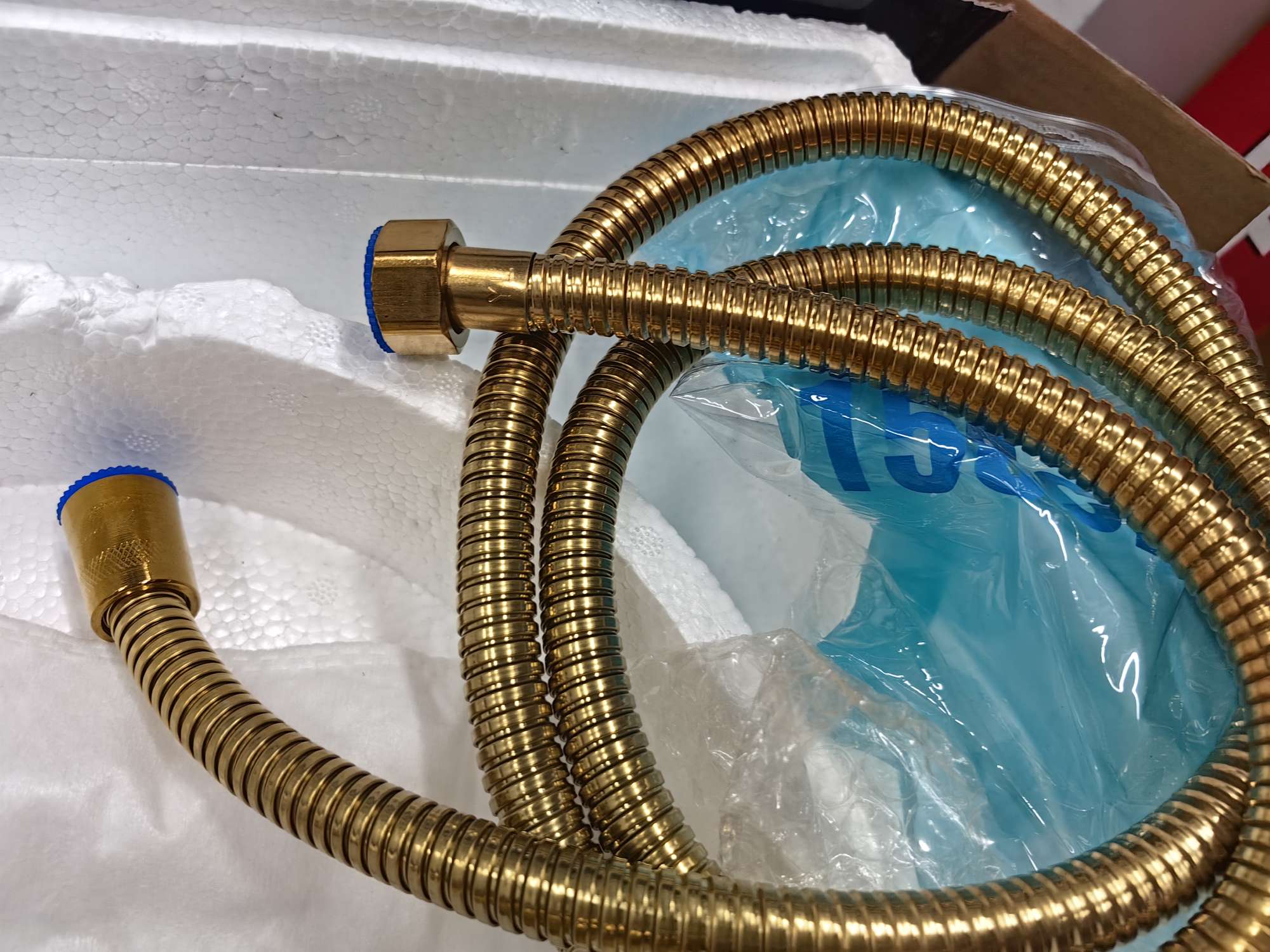 4077Wg Shower Set Faucet Shower Set High-End White Gold Super Top Spray Shower undefined